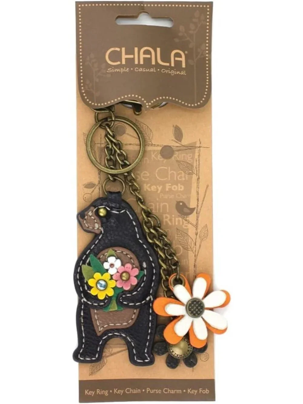 Charming Decorative Key Fob & Purse Charm - Unique Keychain Accessory